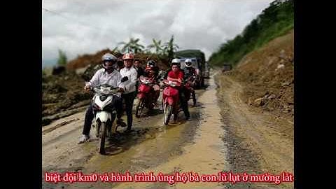 MƯỜNG LÁT THÂN YÊU - QUÀ TRUNG THU ĐỘNG VIÊN TINH THẦN CHO BÀ CON VÙNG LŨ MƯỜNG LÁT