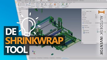 Je samenstelling vereenvoudigen met de Shrinkwrap tool in Inventor