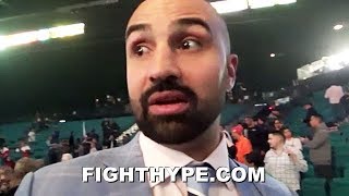 PAULIE MALIGNAGGI REACTS TO PACQUIAO'S DOMINANT WIN OVER ADRIEN BRONER: "BRONER DIDN'T THROW ENOUGH"