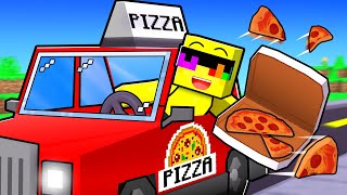 Becoming A PIZZA Delivery Guy In Minecraft!