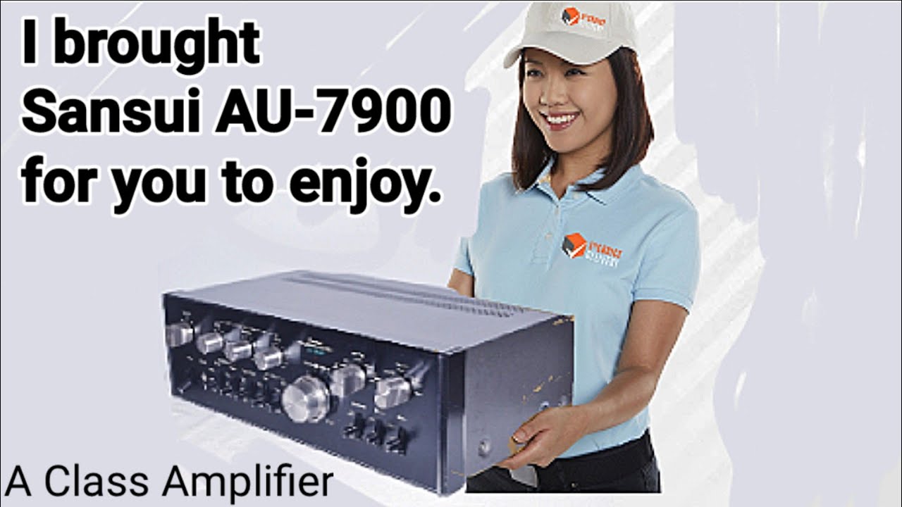 Sansui AU-7900 is an integrated stereo amplifier giving a high