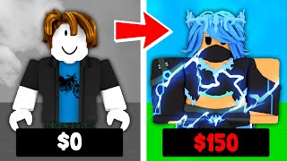 Noob Spends $15,000 Robux to 'PAY TO WIN' in Roblox Bedwars..