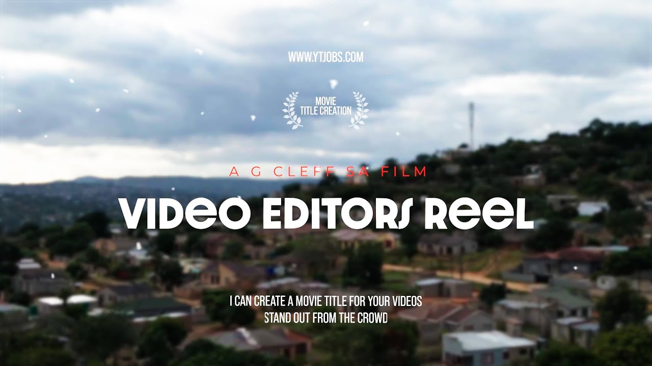 G CLEFF SA 2024 YOUTube SHOW REEL