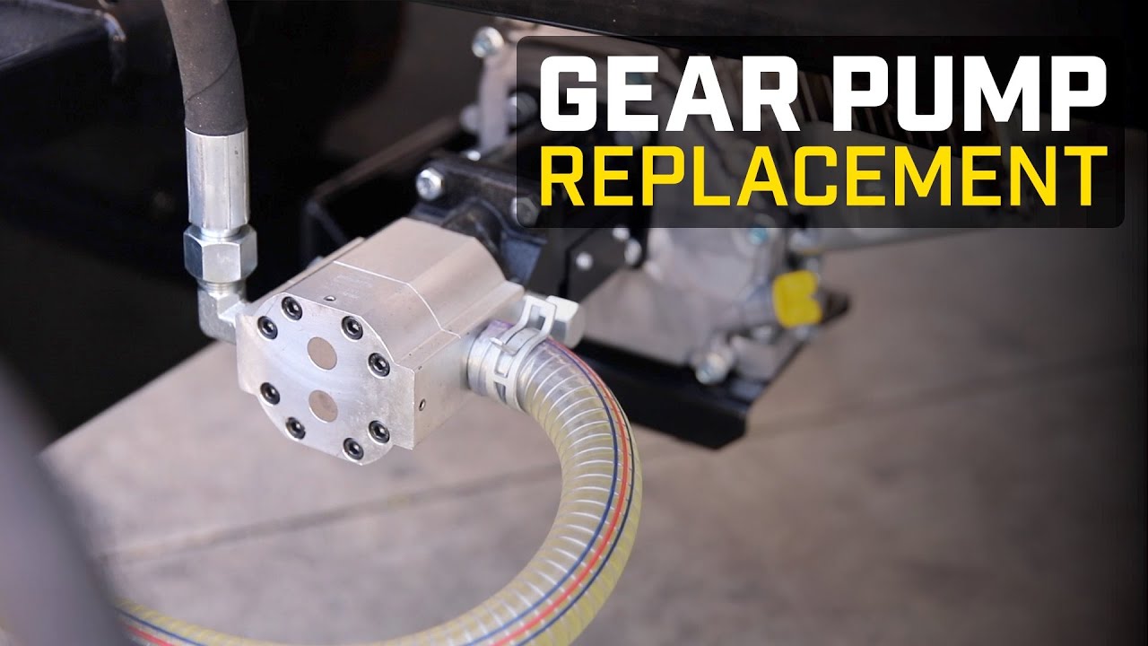 Champion Power Equipment Log Splitter Gear Pump Replacement - YouTube