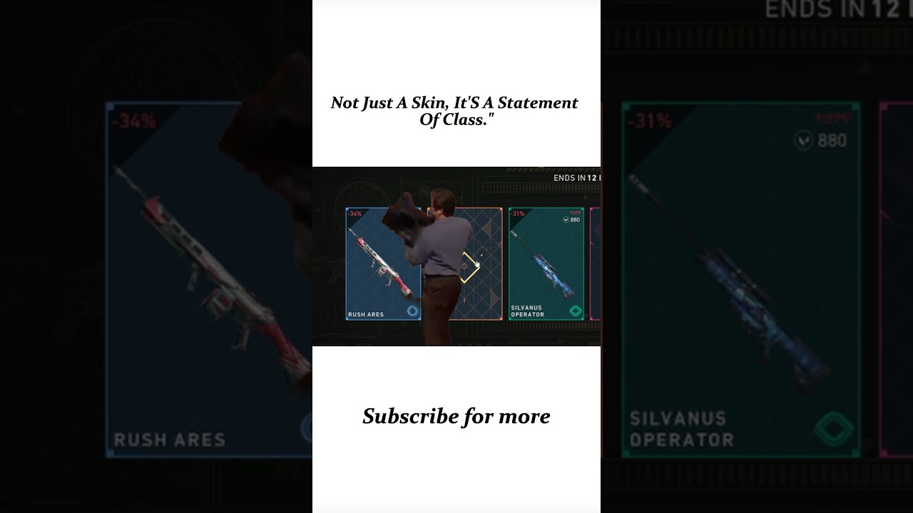 What do you think of this Valorant Night Market? 🎮🔥 