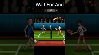 Badminton league Smash 😂 #shorts screenshot 2