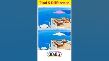 Can You Find 5 Differences?😎⏲ | #findthe5difference #spotthedifference #shortsvideo  #shorts #short