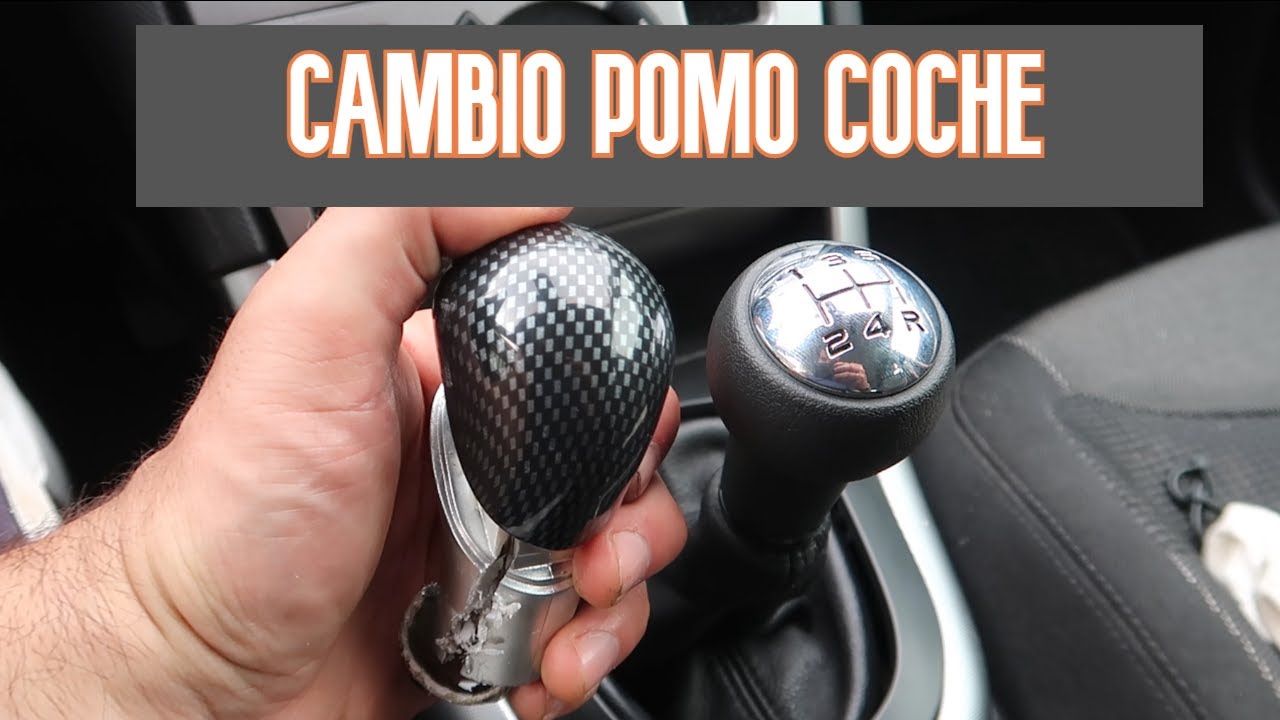 Cambio del Pomo de la Palanca de Cambios del Coche 