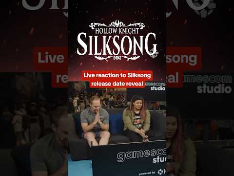 IGN staff reacts to the Silksong release date! Presented by @kingdomcomeRPG #gamescom2025 #gaming