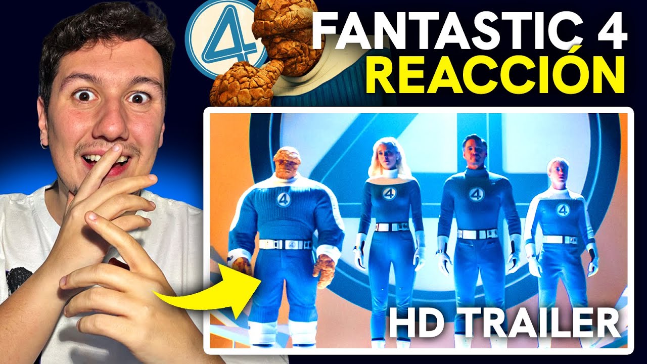 REACCIÓN TRÁILER de LOS 4 FANTÁSTICOS 🚀 ¿Marvel Studios vuelve a tener éxito como antes?