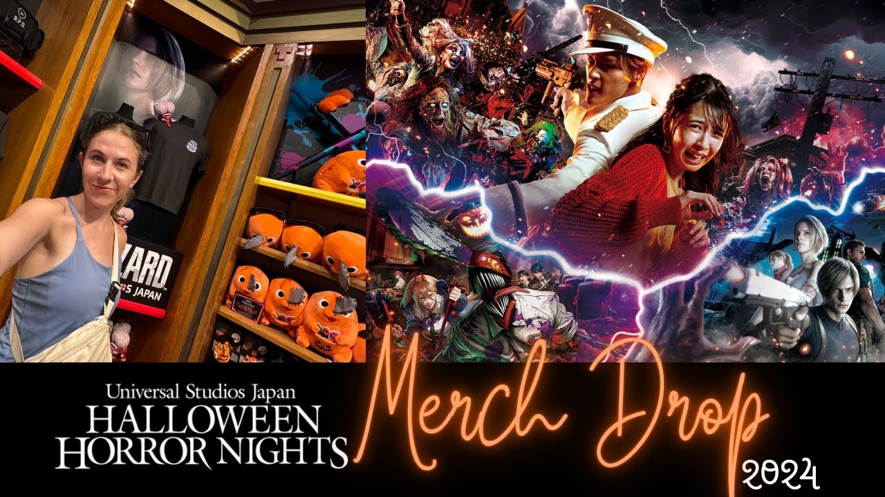 USJ HHN Merch Drop 2024! (Biohazard, Snoopy, Pokémon, Minions