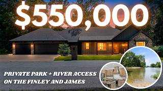 Luxury Home on 1.62 Acres 😍 River Access, Custom Built & Riverfork Estates Luxury Home on 1.62 Acres 😍 River Access, Custom Built & Riverfork Estates