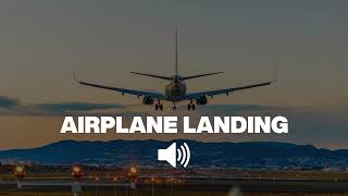 Airplane Landing - Sound Effect