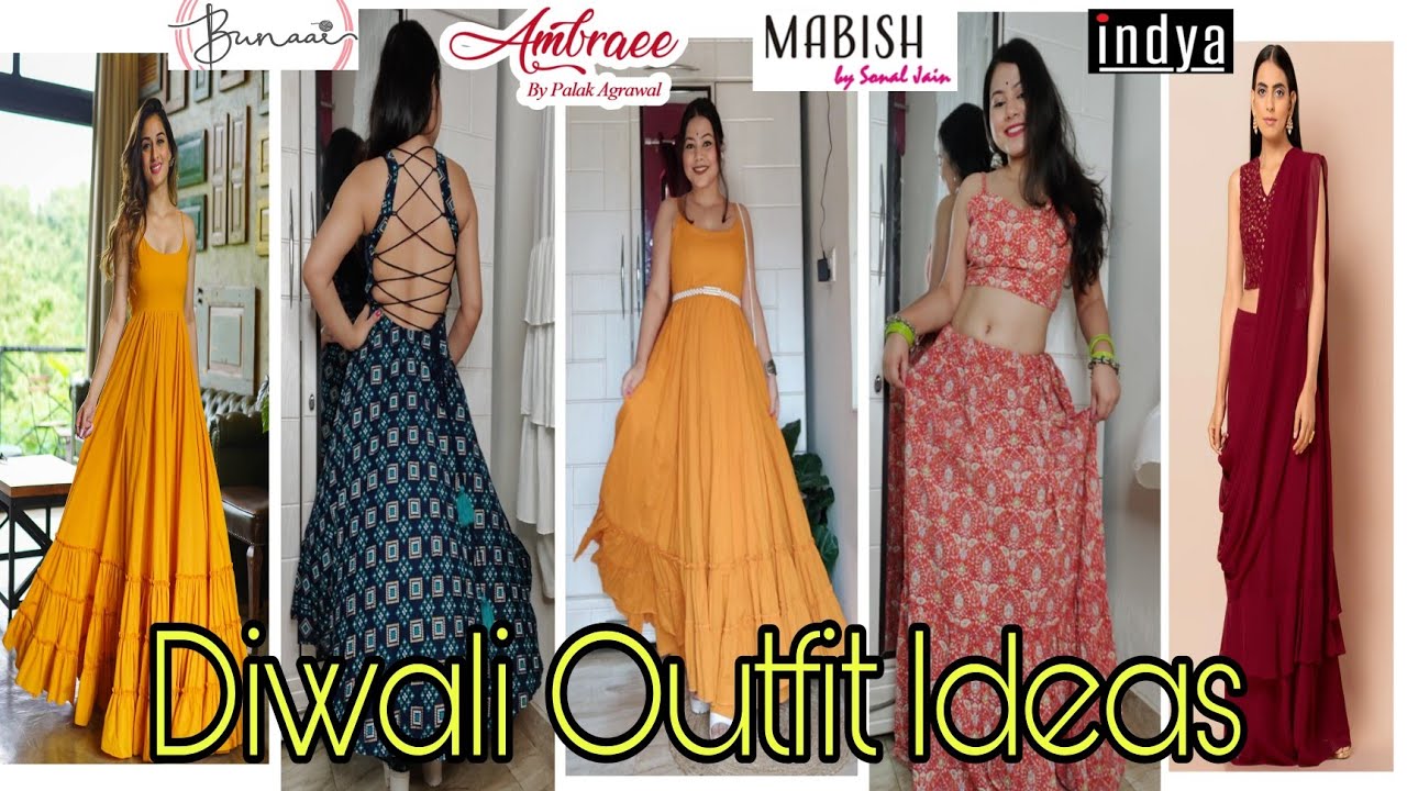 Diwali Outfit Ideas Ft Bunaai Indya Ambraee More Best Indian 