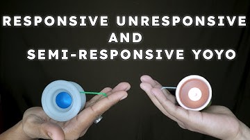 Responsive , Unresponsive and a Semi responsive yoyo?(Hindi)  || Yoyo ke Patshala || Types of yoyos