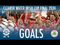 Relive all the goals from the 2024 clearer water irish cup final