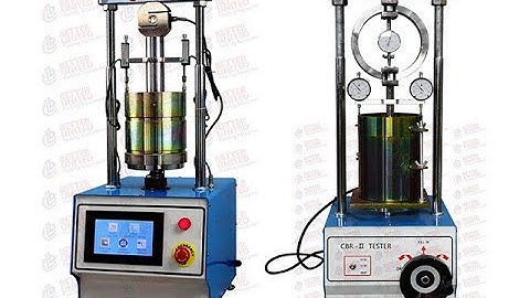 BTUTEST Soil testing equipment CBR Test Machine In-Situ CBR Test Apparatus CBR Mould and Accessories