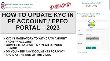 How to Complete KYC in EPFO Portal Online 2024| EPF KYC Process Online 2024 | PF KYC Update 2024