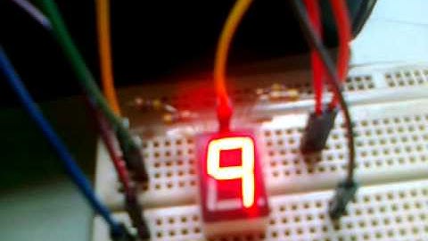 Seven segment driver using DE0-Nano