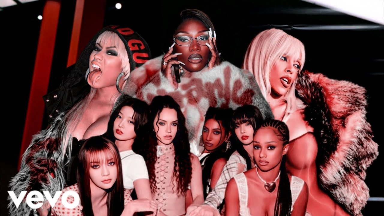 KATSEYE, Nicki Minaj, Doja Cat, Doechii - GNARLY (Remix)