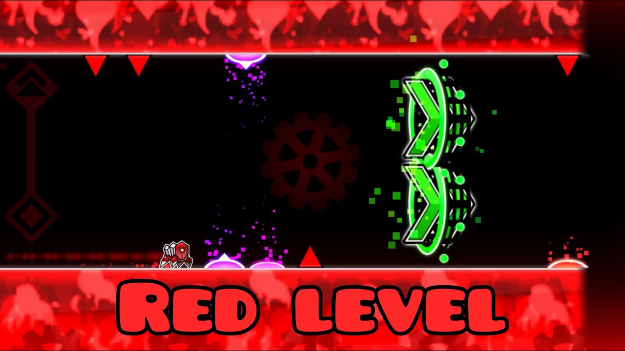 Red Level High “Red level” by Fenniko | Geometry Dash Daily Level #424 - YouTube
