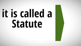 Definition of Statutory Law