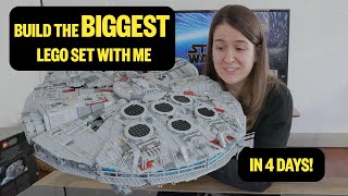 THIS TOOK 4 DAYS TO BUILD! | LEGO Star Wars UCS Millennium Falcon 75192