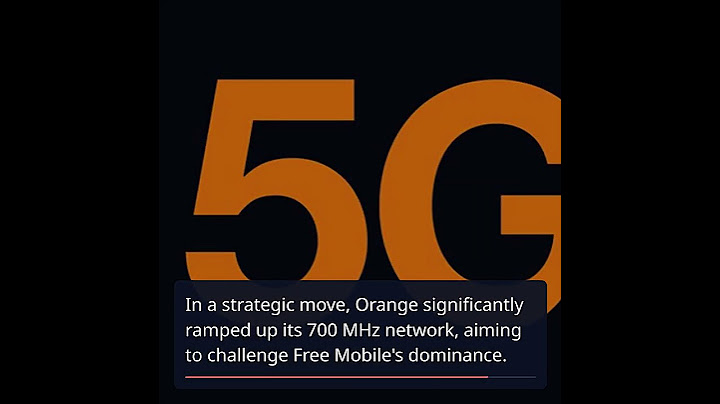 5G Revolution: Free Mobile Dominates 3.5 GHz, While Orange Soars in 700 MHz