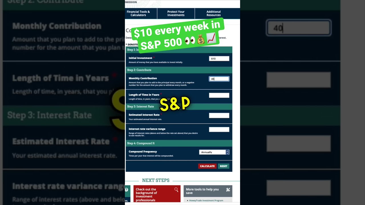  10 Every Week Into S P 500 ETF VOO AMAZING