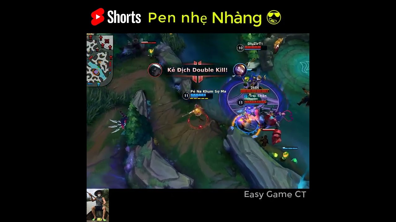 Lũm Cái Pen Nhẹ Nhàng 😎 |Liên Minh Tốc Chiến|Easy Game CT #shorts