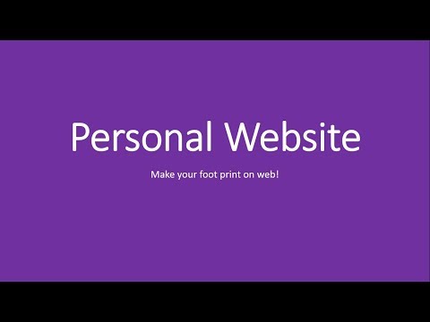Hosting Personal Website on Github.com(aka Github Pages)