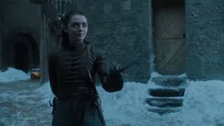 Arya Stark Fights Brienne of Tarth | Game of Thrones