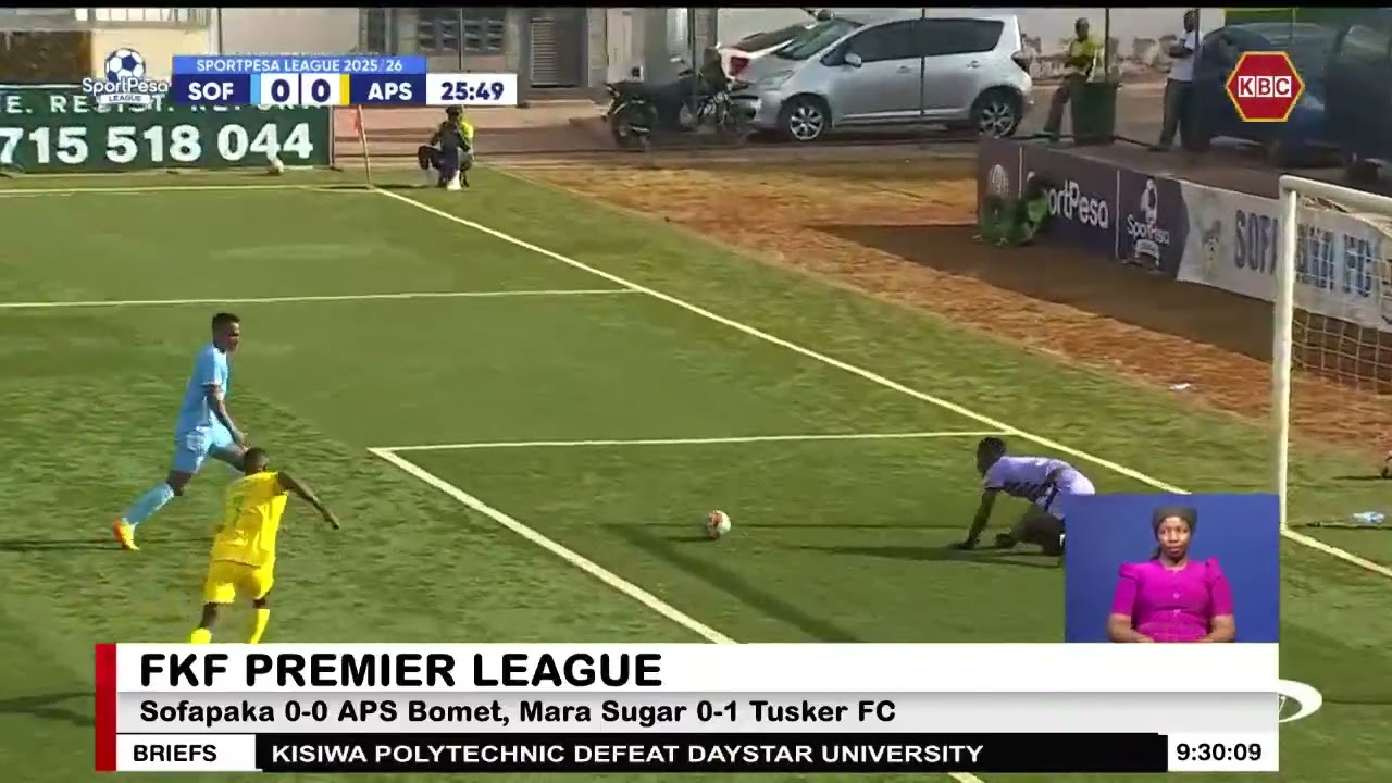 FKF Premier League I  Sofapaka 0-0 APS Bomet