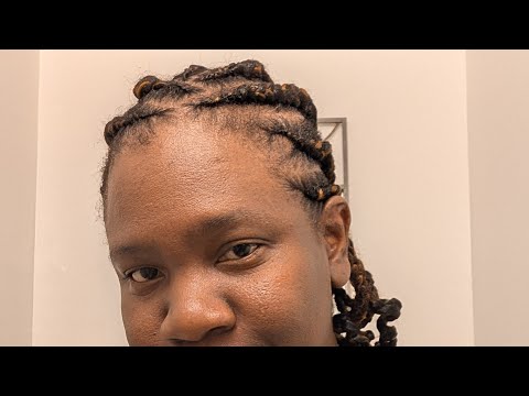 DIY Simple straight back braids