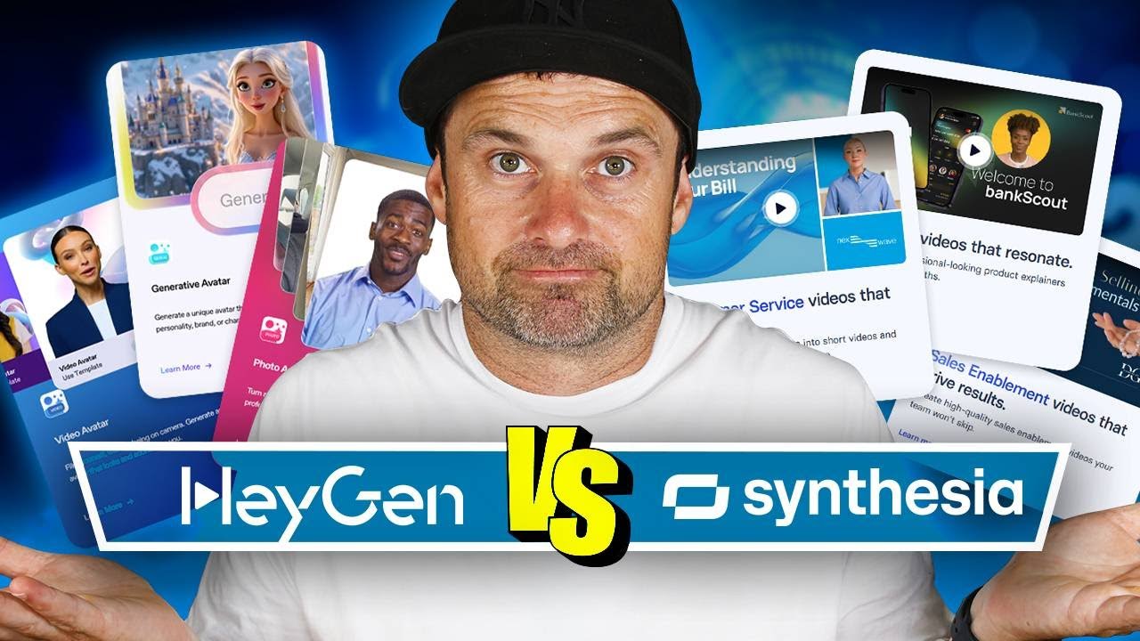 Heygen vs Synthesia Which Is Better in 2025?!