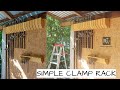 Simple Clamp Rack | Shop Organization