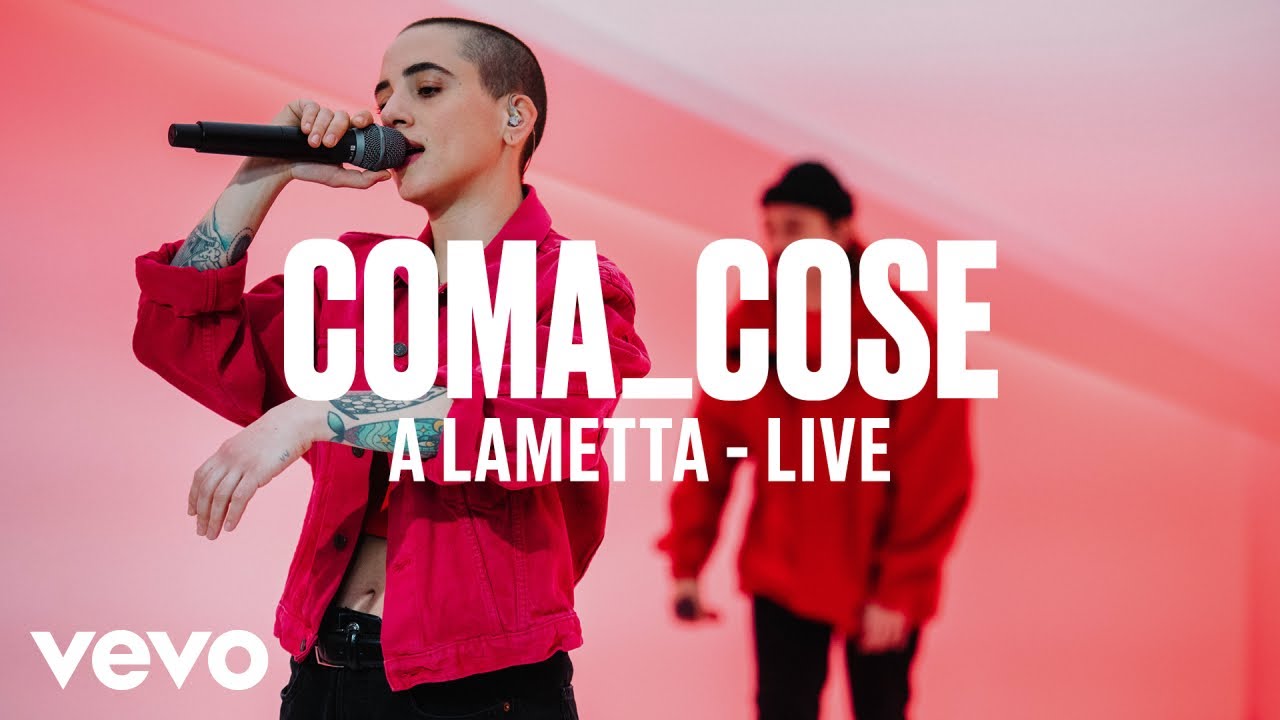 Coma_Cose — A LAMETTA (Live) | Vevo DSCVR