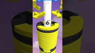 Failed Once 😭 Then Completed the Level 🔥 Stack Ball Gameplay #stackballsolution #games