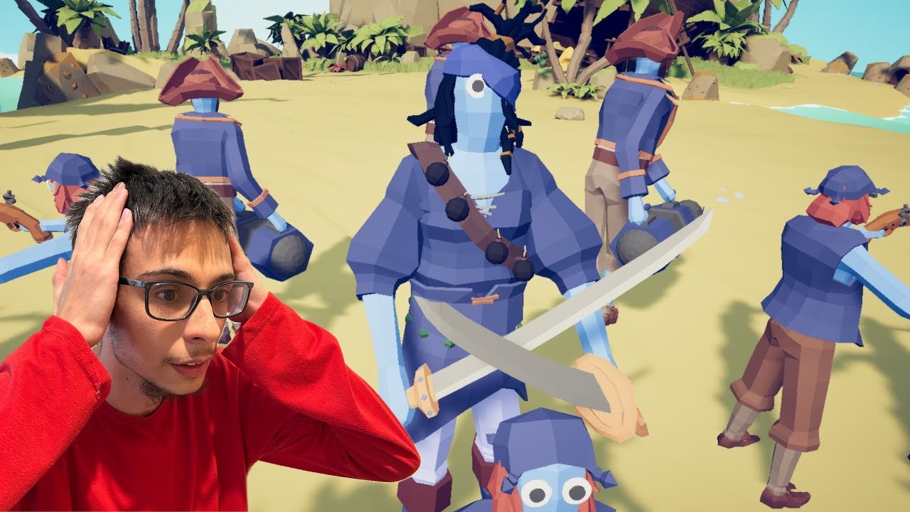 A RAINHA PIRATA É MUITO APELÃO! totally accurate battle simulator #8