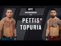 UFC 4 - Anthony Pettis Vs. Ilia Topuria | Gameplay | Xbox Series S 