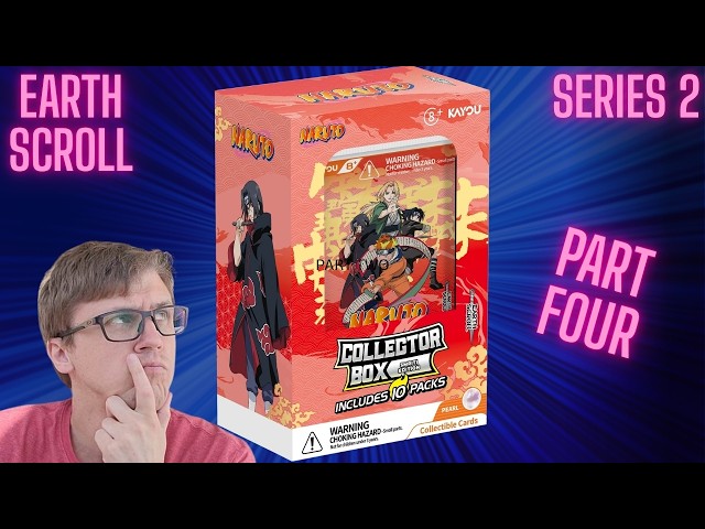 Naruto Kayou Earth Scroll Series 2 Collector Box Master Case
