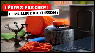 PRÉSENTATION KIT CUISSON (bivouac et trekking) | LÉGER ET PAS CHER !