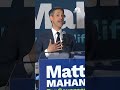Matt Mahan dropped out of the governor’s race and delivered this speech on primary night.
