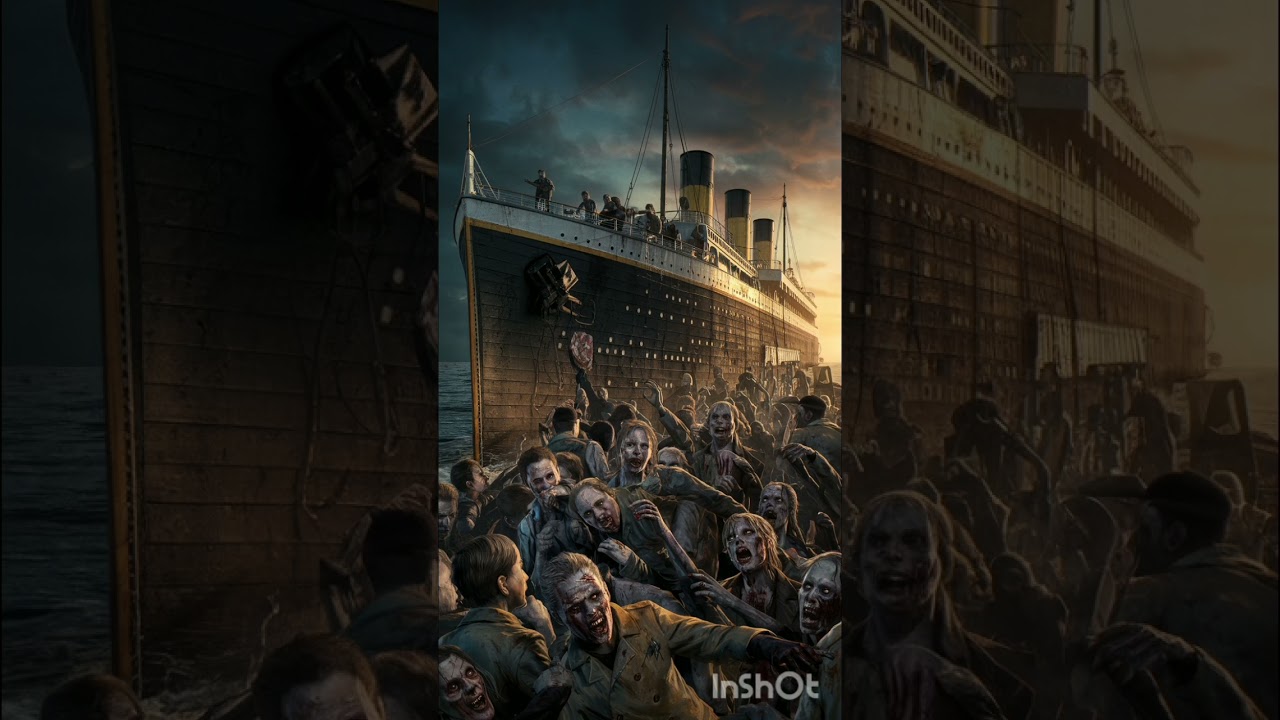 Titanic attack by zombies 