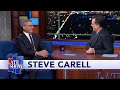 Steve Carell and Stephen Colbert Re-enact Their Sketch "Waiters Nauseated By Food"