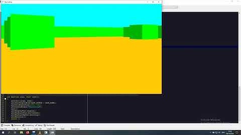 raycasting with dev c++ and glut, as taught by youtube user 3DSage