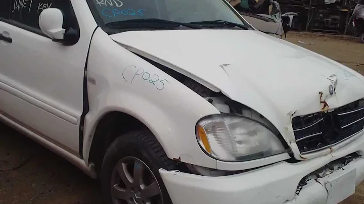 2000 Mercedes-Benz ML320 Auto Parts Inventory Standard Auto Wreckers CP025