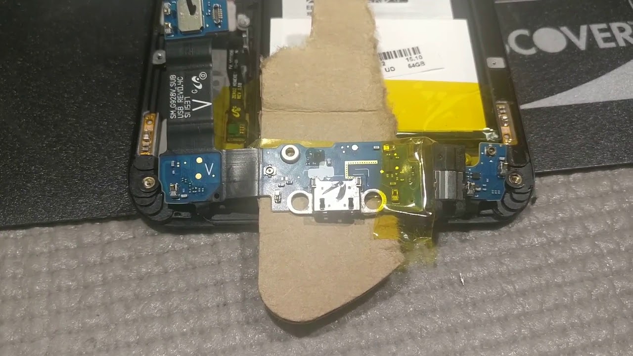 Samsung Galaxy charging port replacement THE EASY WAY YouTube