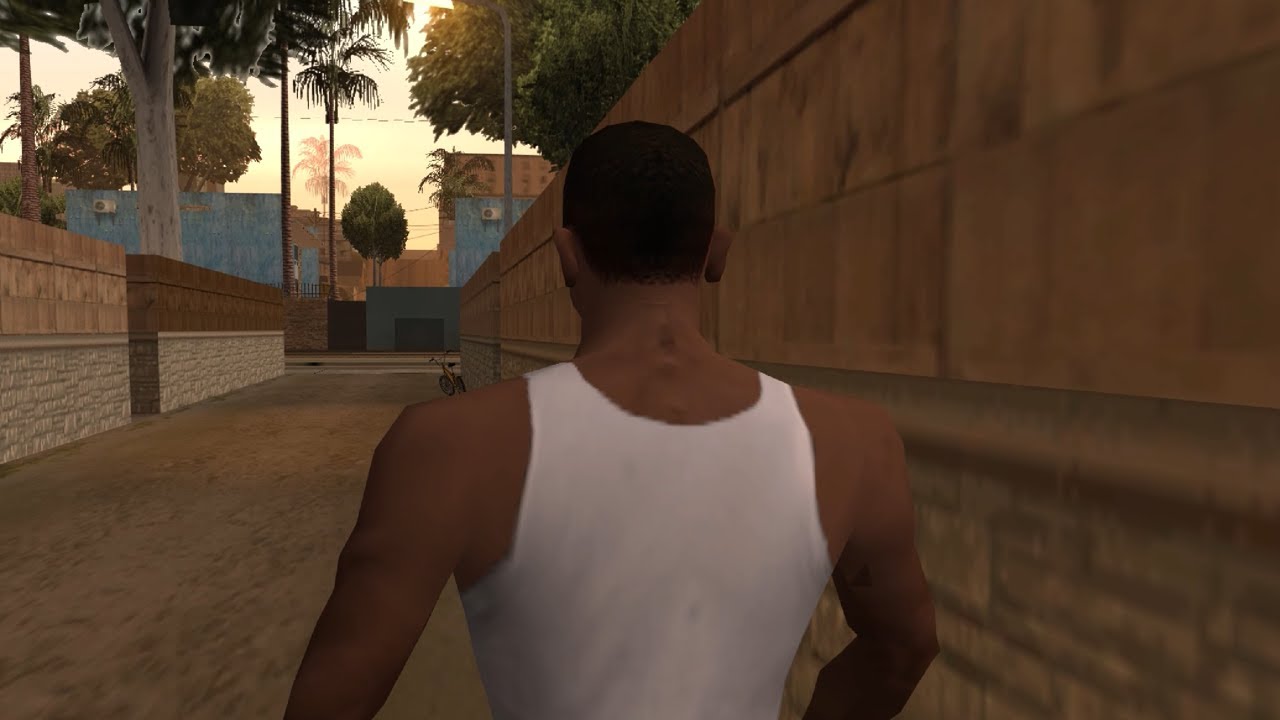 Карл Джонсон возвращается на Гроув-стрит в GTA San Andreas
