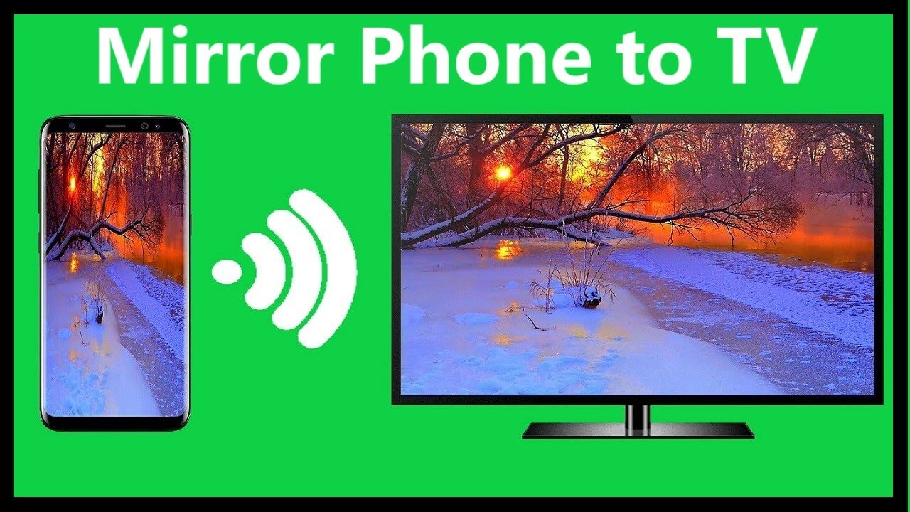 Screen Mirror Android Phone to TV for Free Connect your phone to TV